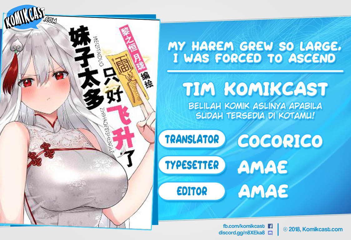 My Harem Grew So Large, I Was Forced to Ascend Chapter 40 Bahasa Indonesia