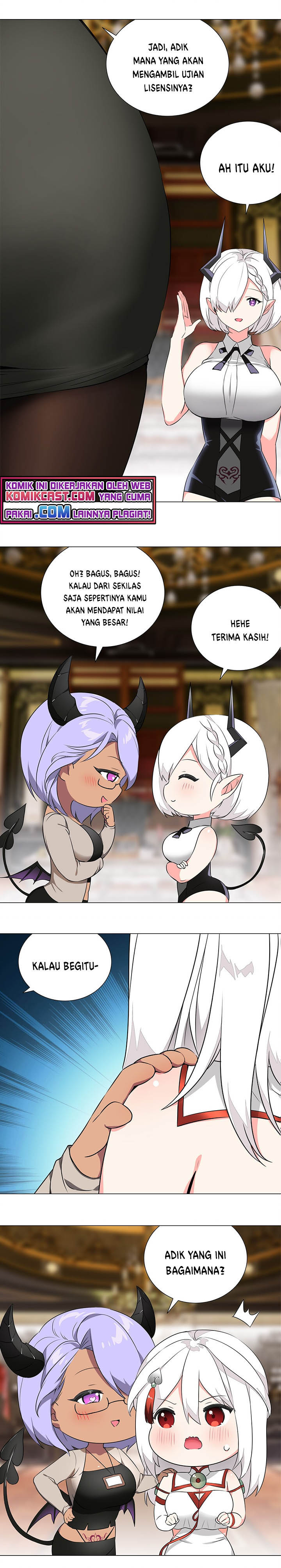 My Harem Grew So Large, I Was Forced to Ascend Chapter 40 Bahasa Indonesia