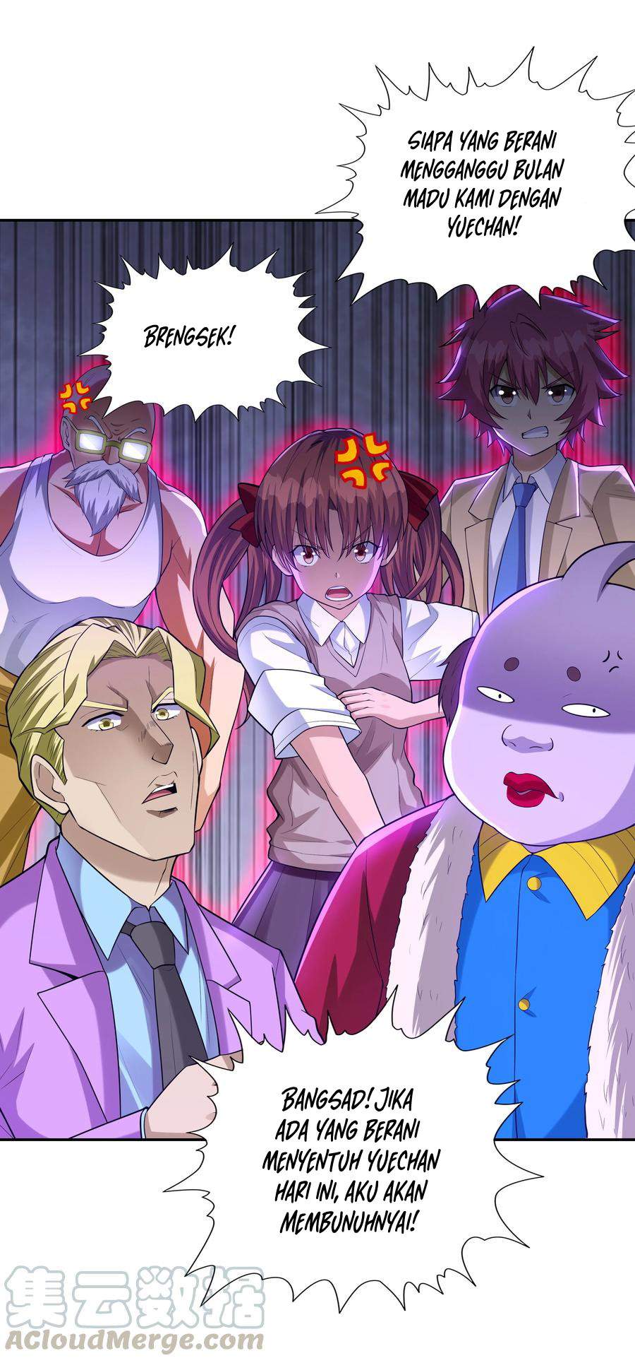 My Harem Is Entirely Female Demon Villains Chapter 15 Bahasa Indonesia