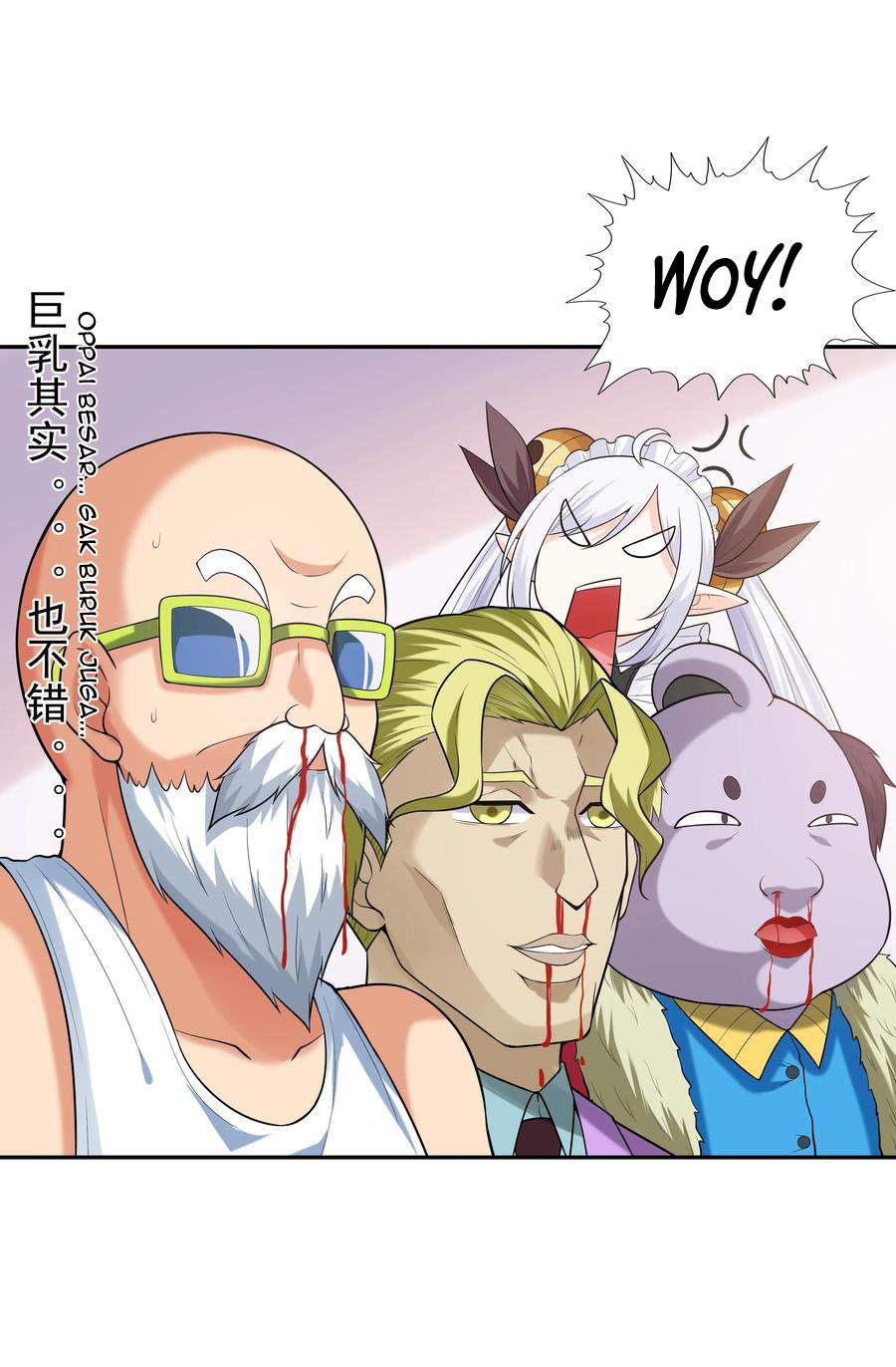 My Harem Is Entirely Female Demon Villains Chapter 15 Bahasa Indonesia