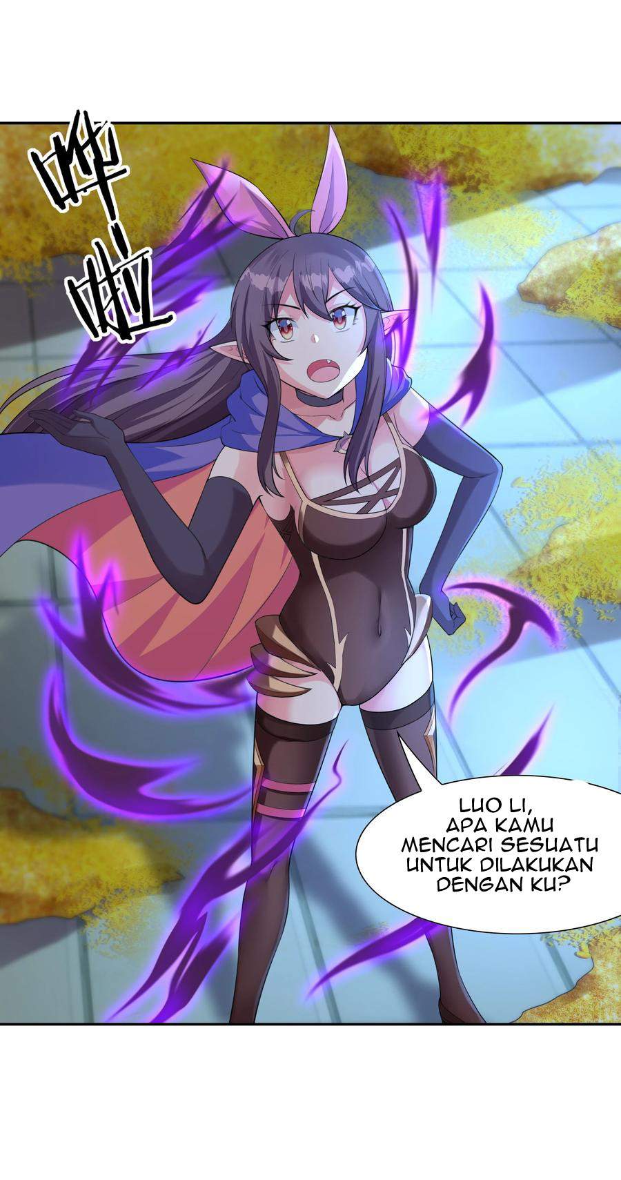 My Harem Is Entirely Female Demon Villains Chapter 15 Bahasa Indonesia