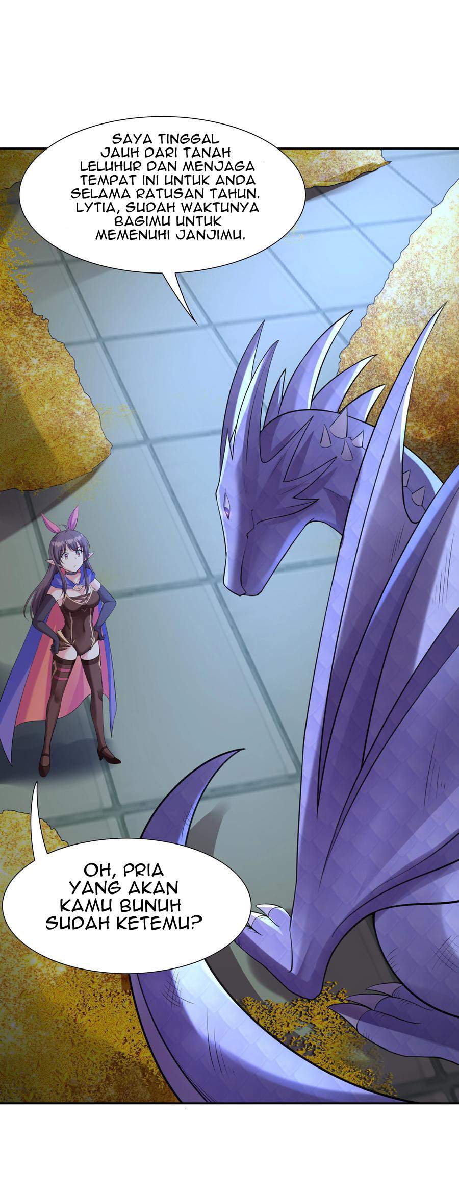 My Harem Is Entirely Female Demon Villains Chapter 15 Bahasa Indonesia