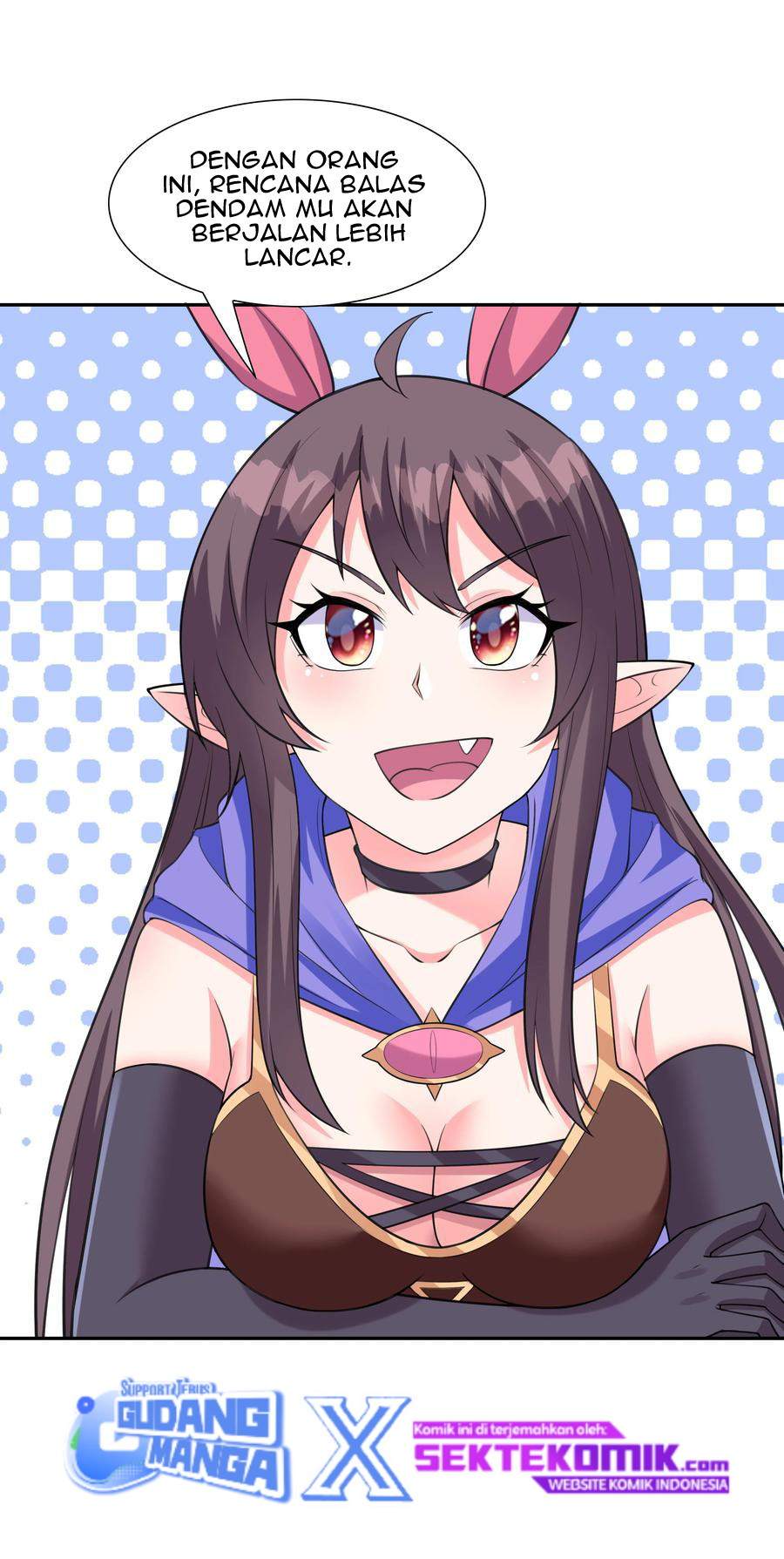 My Harem Is Entirely Female Demon Villains Chapter 15 Bahasa Indonesia