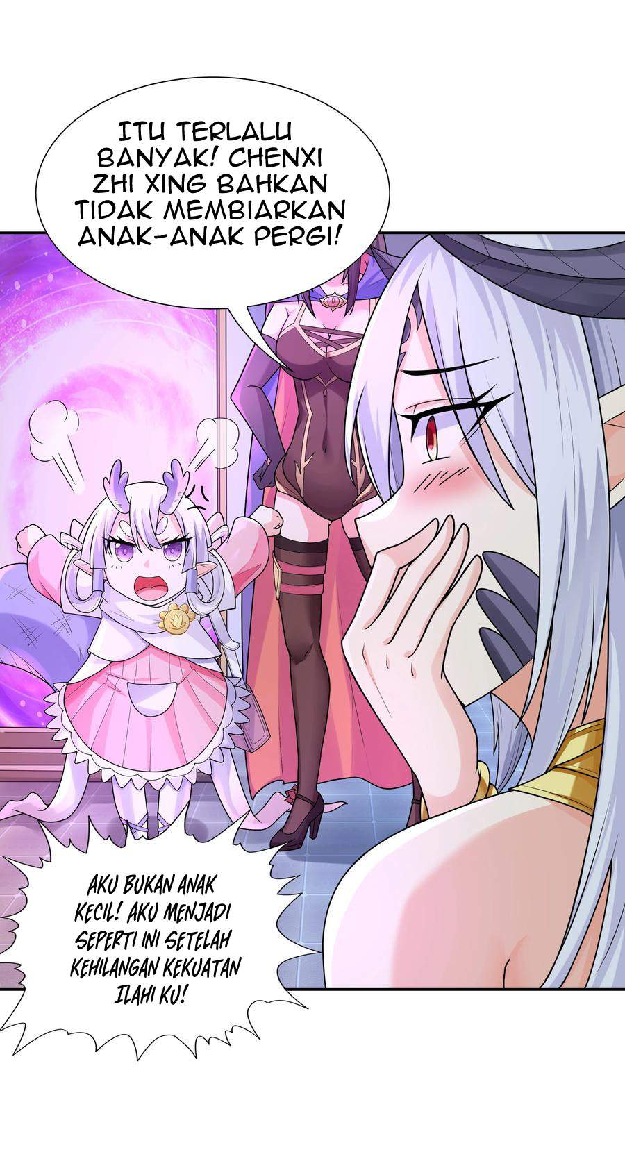 My Harem Is Entirely Female Demon Villains Chapter 15 Bahasa Indonesia