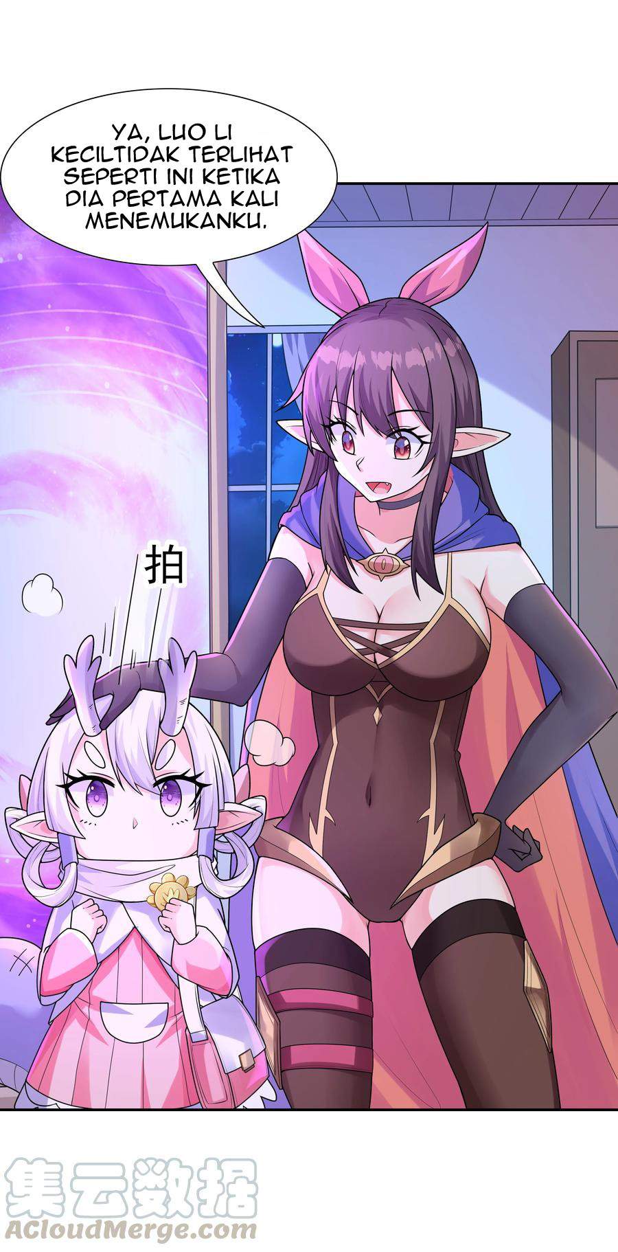 My Harem Is Entirely Female Demon Villains Chapter 15 Bahasa Indonesia