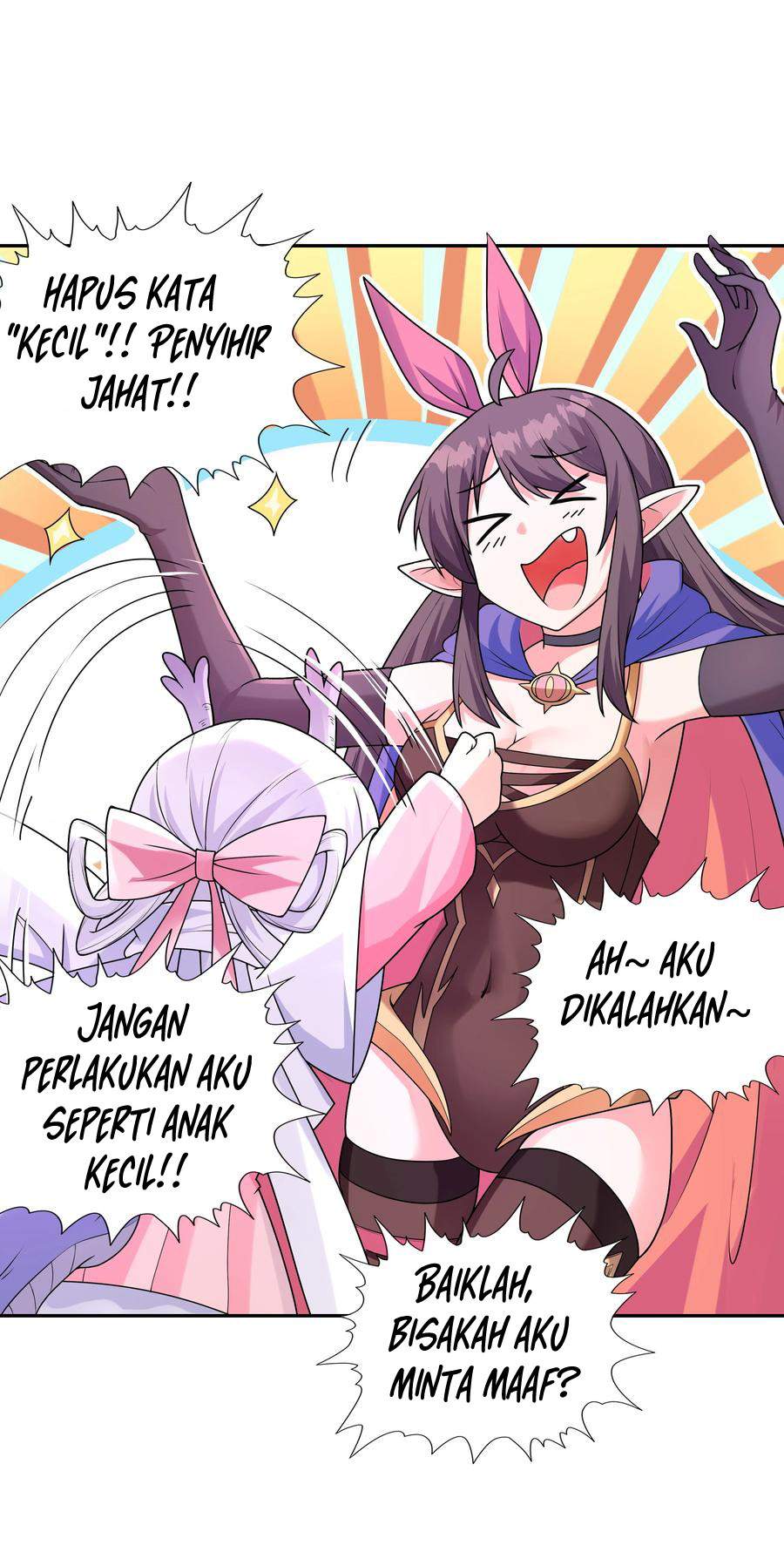 My Harem Is Entirely Female Demon Villains Chapter 15 Bahasa Indonesia