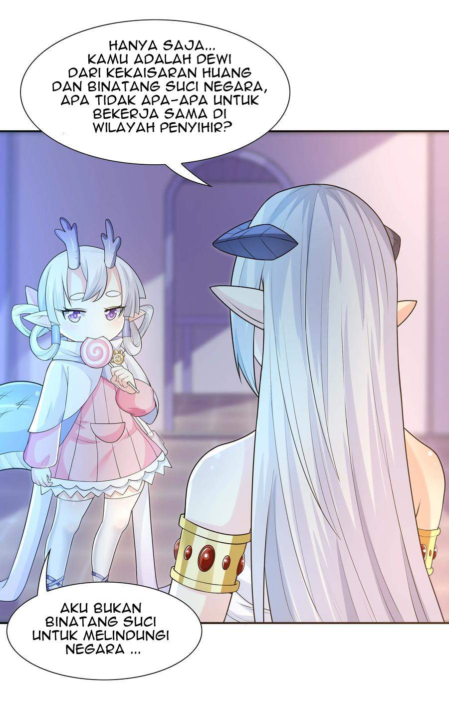 My Harem Is Entirely Female Demon Villains Chapter 15 Bahasa Indonesia