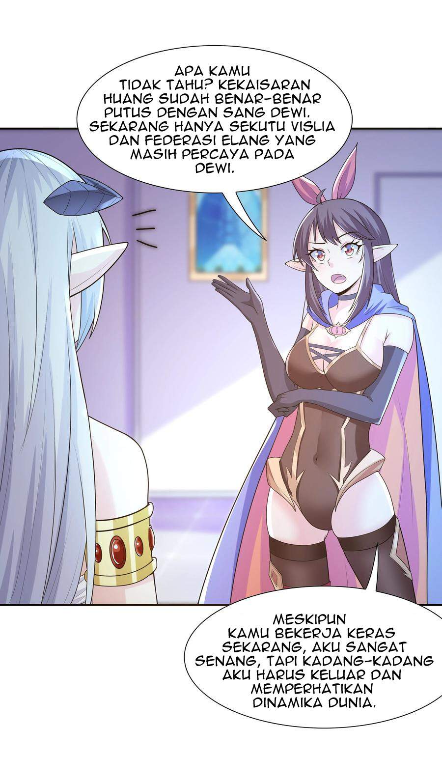 My Harem Is Entirely Female Demon Villains Chapter 15 Bahasa Indonesia