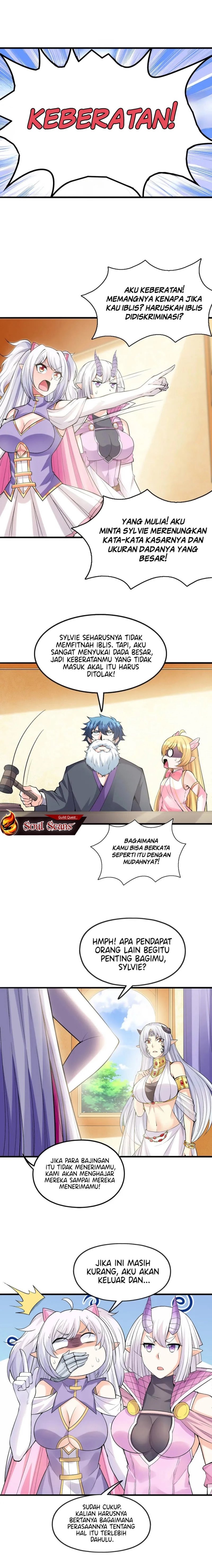 My Harem Is Entirely Female Demon Villains Chapter 65 Bahasa Indonesia
