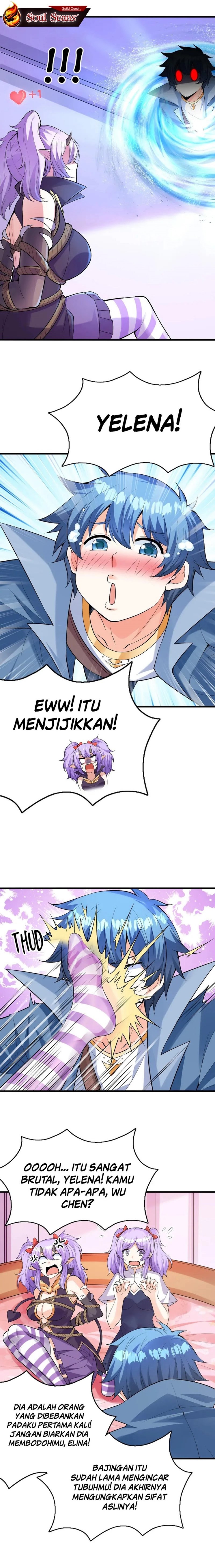 My Harem Is Entirely Female Demon Villains Chapter 65 Bahasa Indonesia