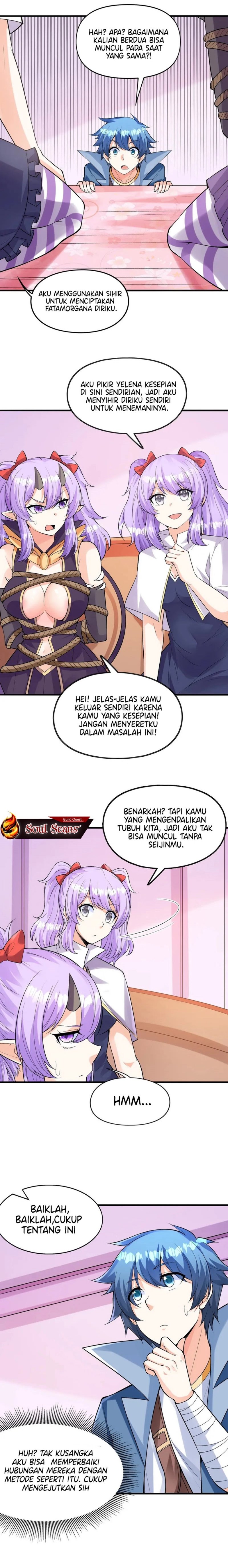 My Harem Is Entirely Female Demon Villains Chapter 65 Bahasa Indonesia