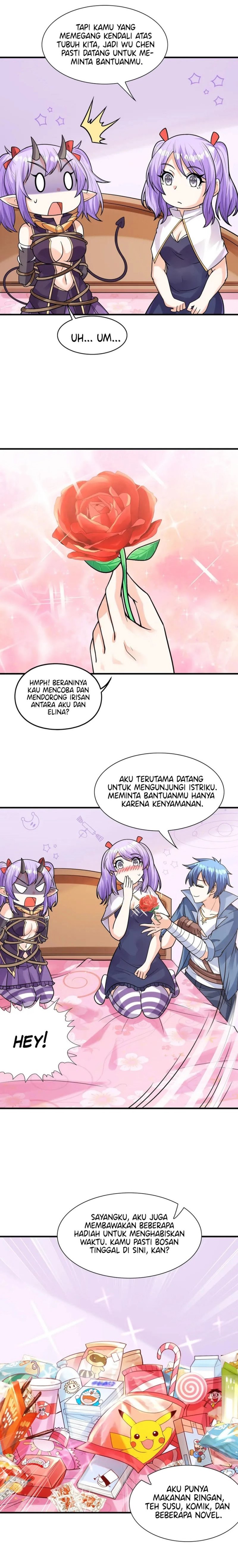 My Harem Is Entirely Female Demon Villains Chapter 65 Bahasa Indonesia