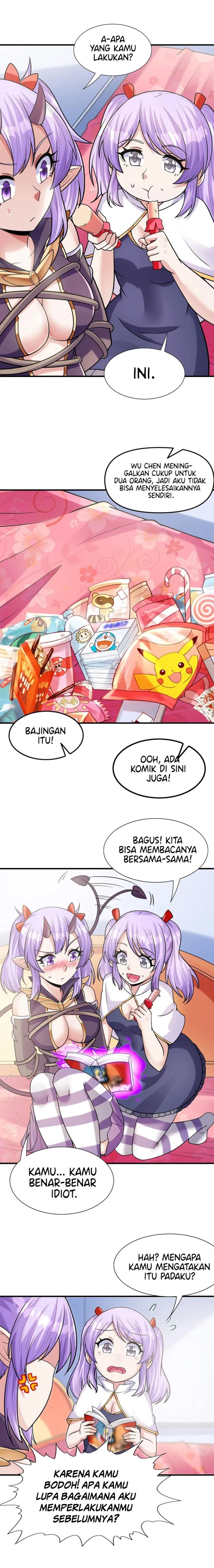My Harem Is Entirely Female Demon Villains Chapter 65 Bahasa Indonesia