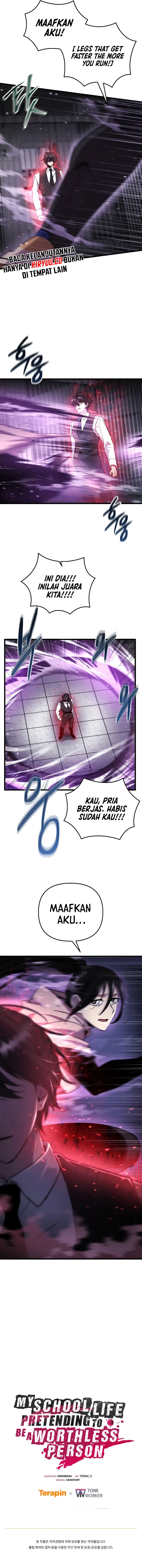 My School Life Pretending to Be a Worthless Person Chapter 94 Bahasa Indonesia