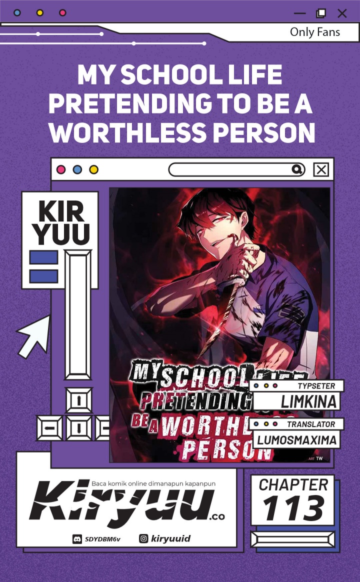 My School Life Pretending to Be a Worthless Person chapter 113