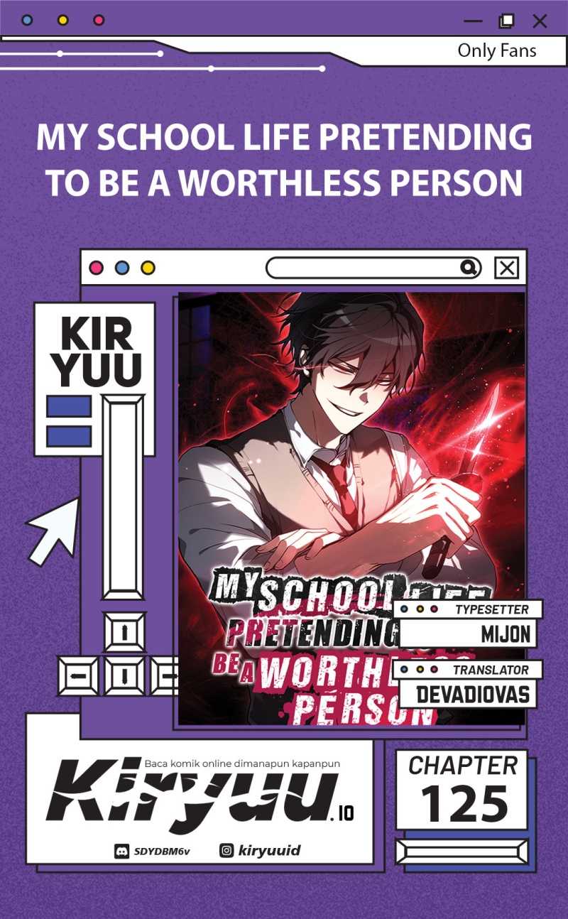 My School Life Pretending to Be a Worthless Person chapter 125