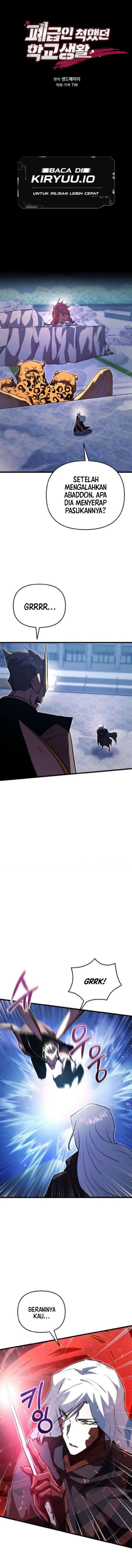 My School Life Pretending to Be a Worthless Person Chapter 141 Bahasa Indonesia