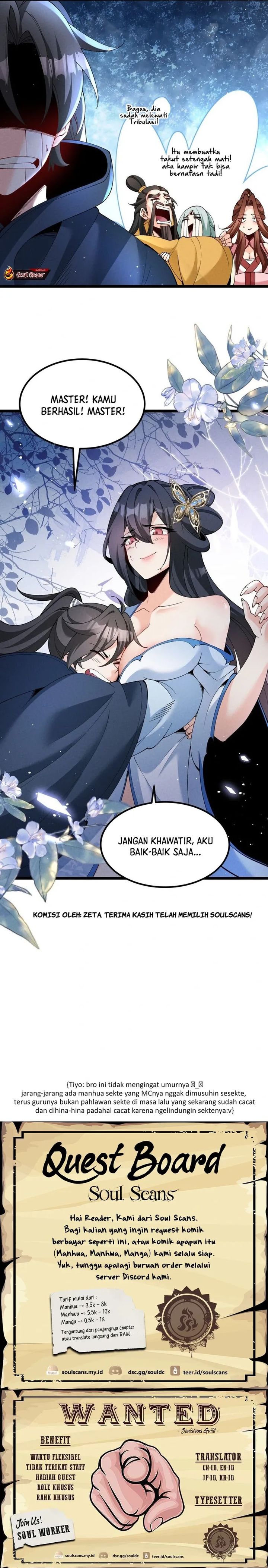 My Apprentice’s Filial Piety Seems To Have Deteriorated Chapter 50 Bahasa Indonesia