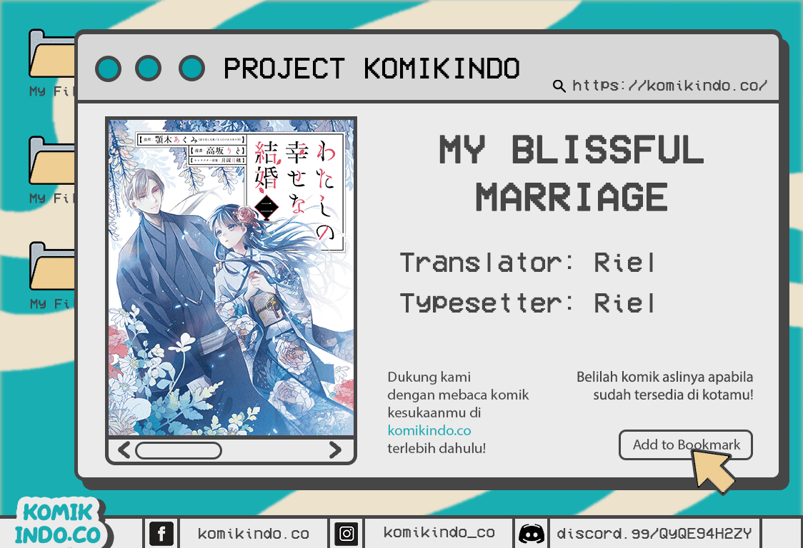 My Blissful Marriage (Watashi no Shiawase na Kekkon) Chapter 05 Bahasa Indonesia