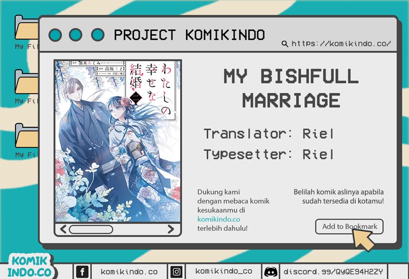 My Blissful Marriage (Watashi no Shiawase na Kekkon) Chapter 06 Bahasa Indonesia