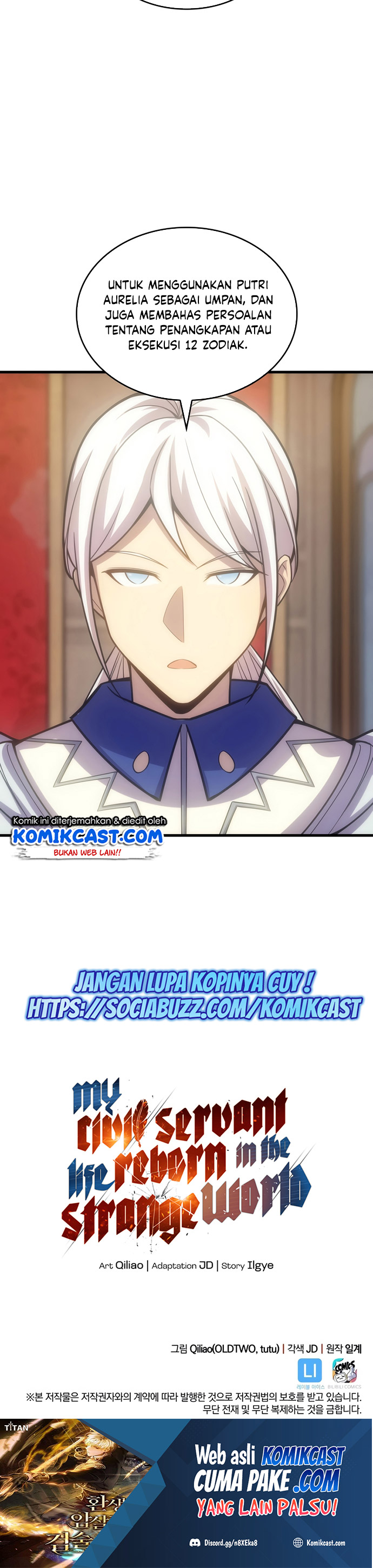 My Civil Servant Life Reborn in the Strange World Chapter 28 Bahasa Indonesia