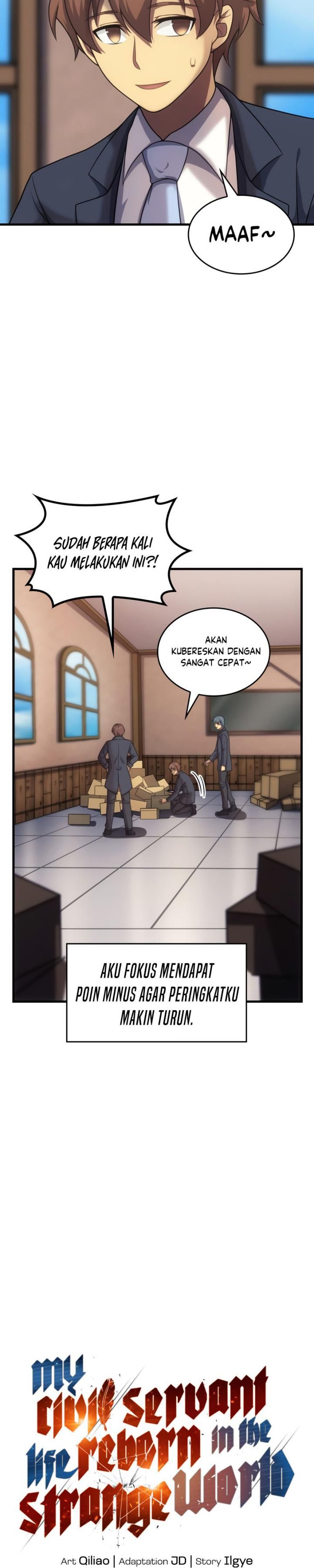 My Civil Servant Life Reborn in the Strange World Chapter 47 Bahasa Indonesia