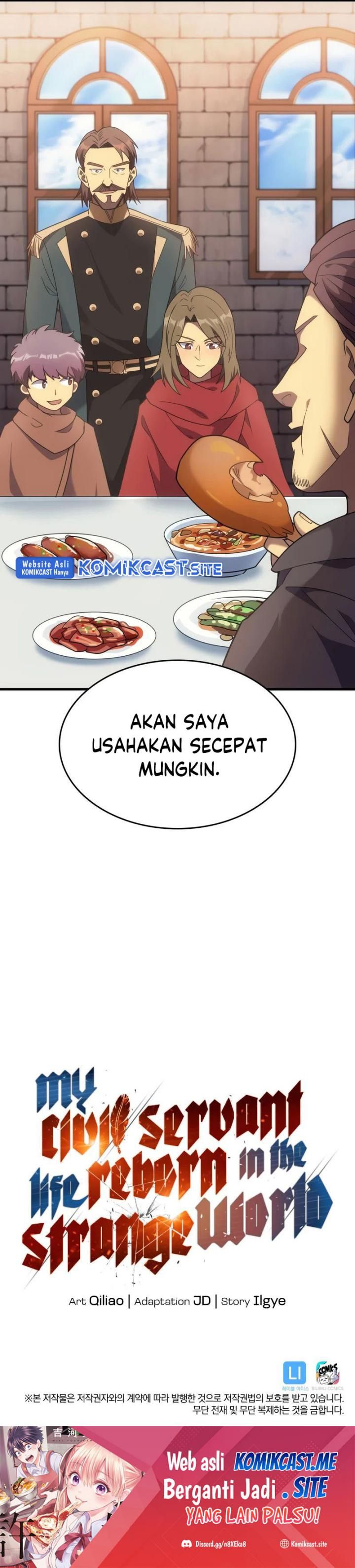 My Civil Servant Life Reborn in the Strange World Chapter 47 Bahasa Indonesia