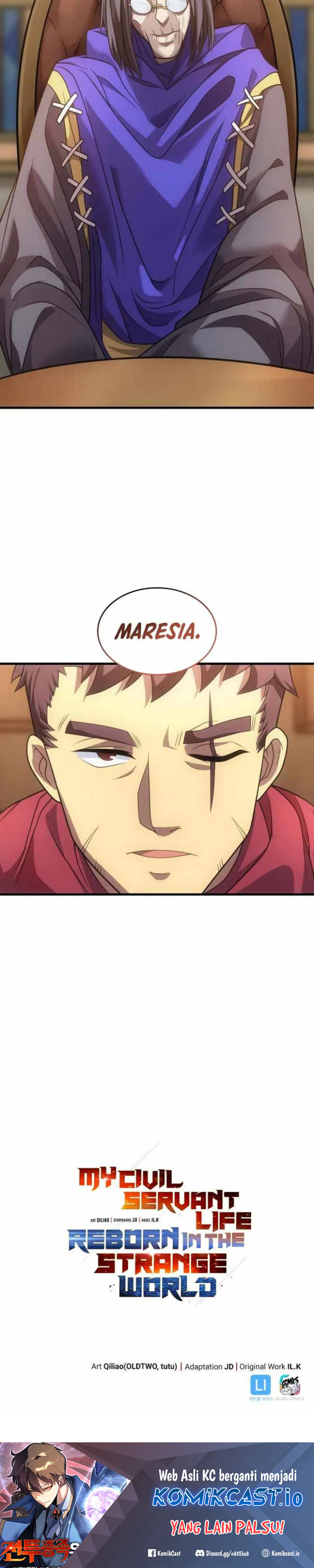 My Civil Servant Life Reborn in the Strange World Chapter 63 Bahasa Indonesia