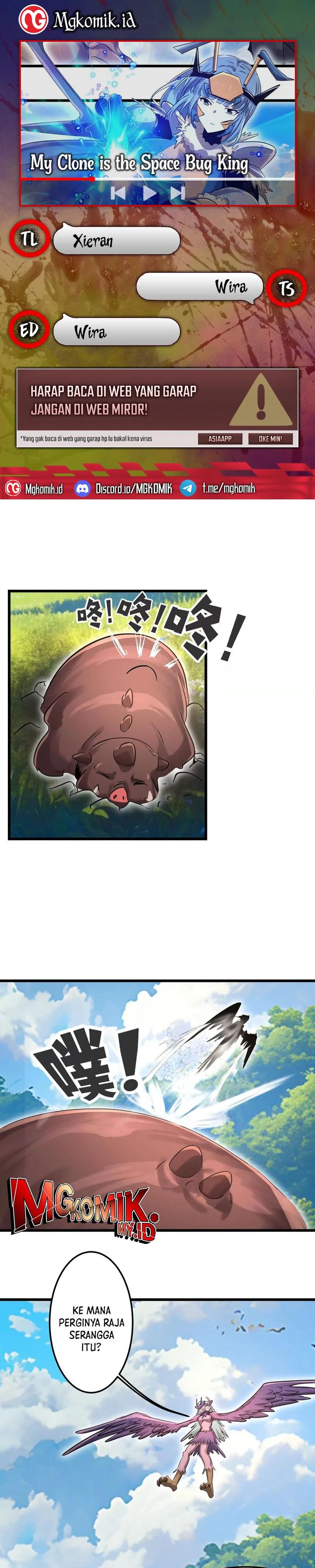 My Clone is the Space Bug King chapter 50