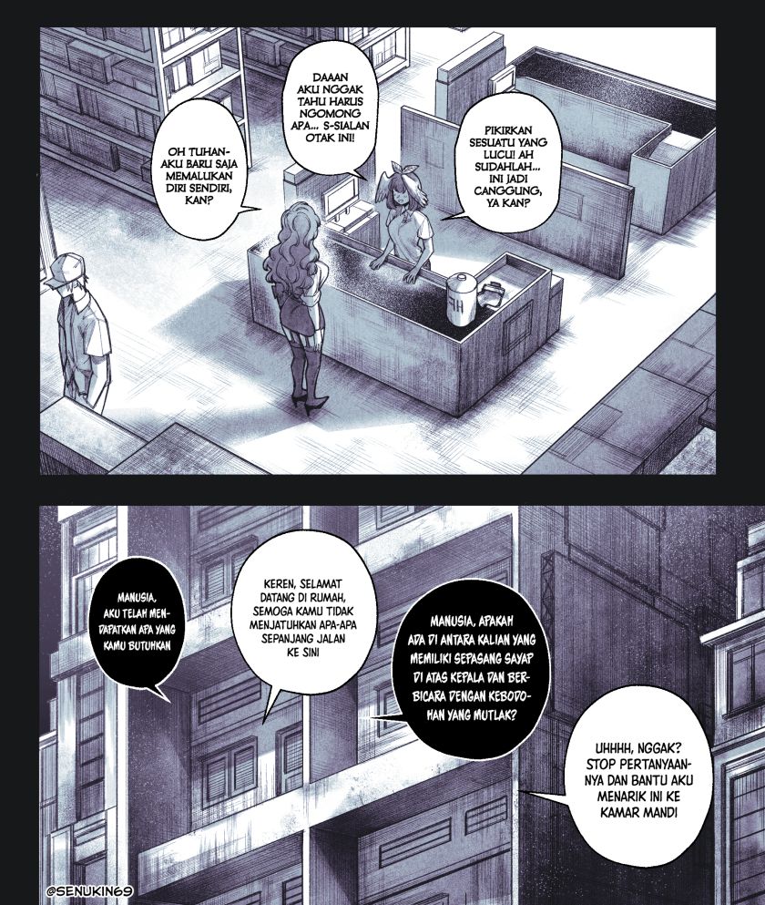 My Co-worker Is an Eldritch X! Chapter 04 Bahasa Indonesia