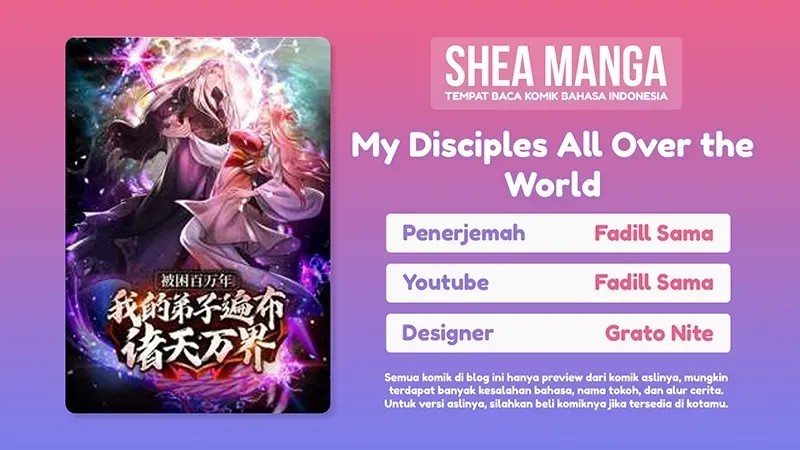My Disciples All Over The World chapter 75