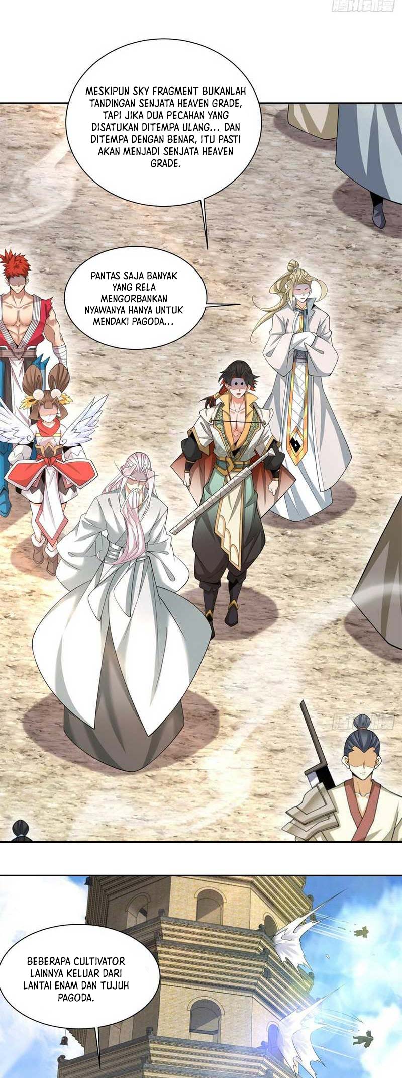 My Disciples Are All Big Villains Chapter 190 Bahasa Indonesia