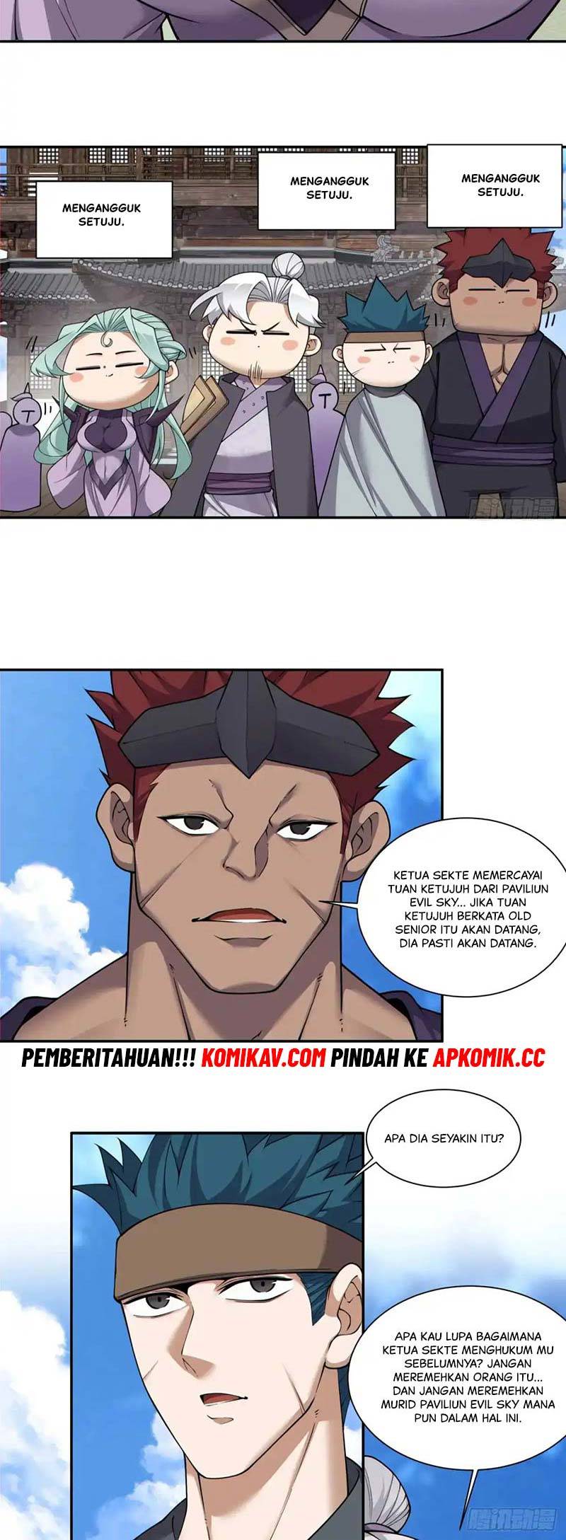 My Disciples Are All Big Villains Chapter 218 Bahasa Indonesia