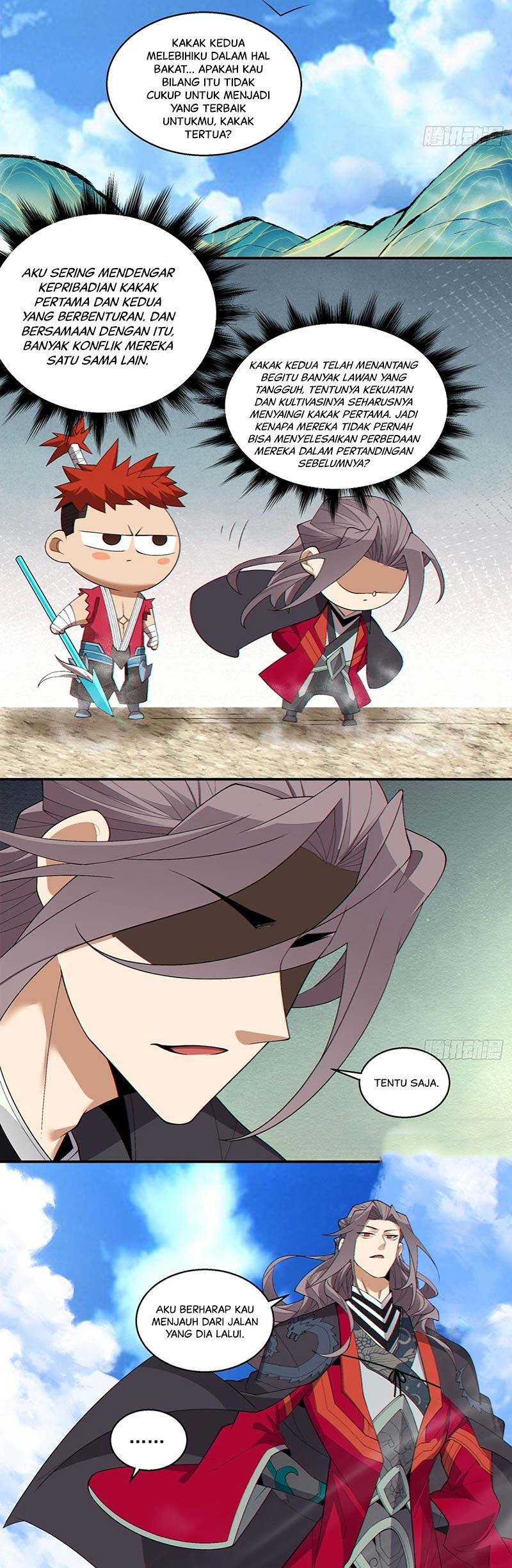 My Disciples Are All Big Villains Chapter 245 Bahasa Indonesia