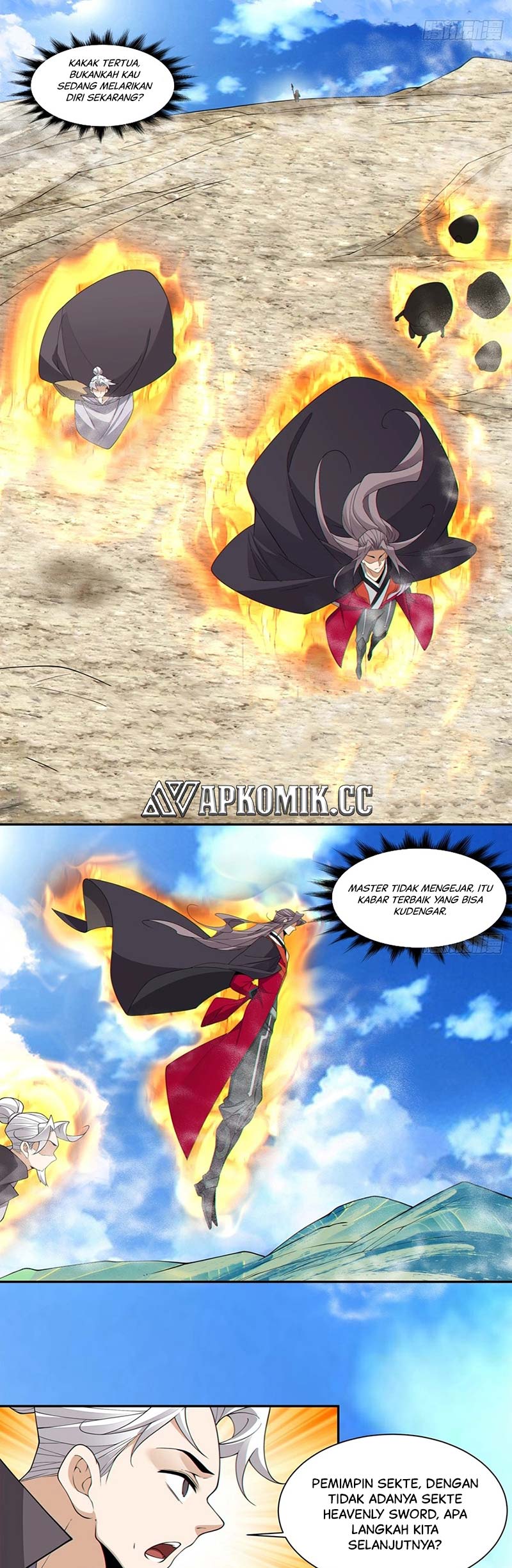 My Disciples Are All Big Villains Chapter 245 Bahasa Indonesia