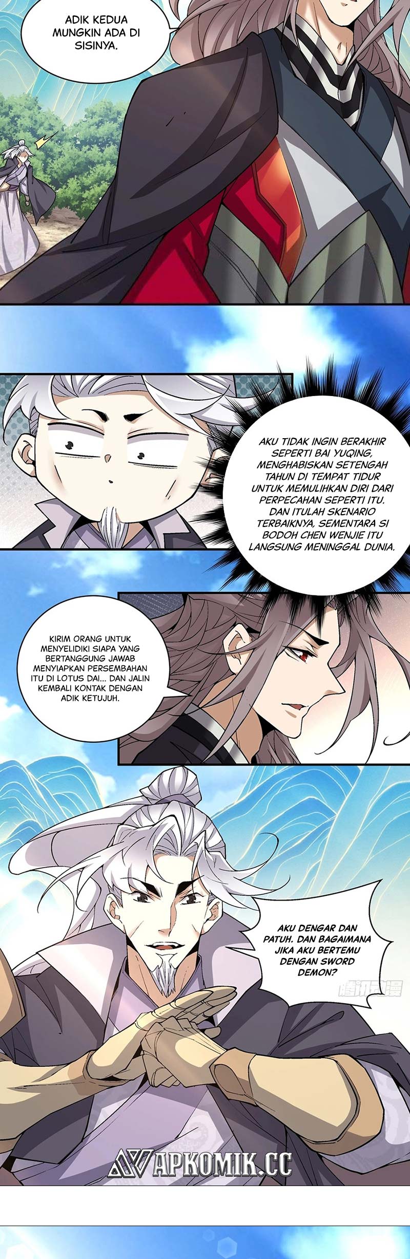 My Disciples Are All Big Villains Chapter 245 Bahasa Indonesia