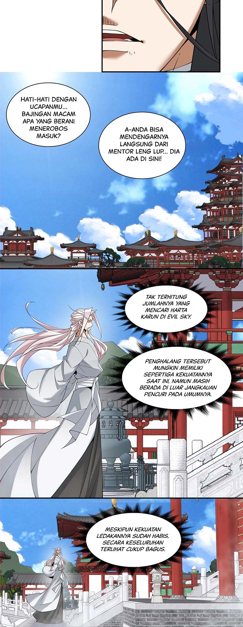 My Disciples Are All Big Villains Chapter 245 Bahasa Indonesia