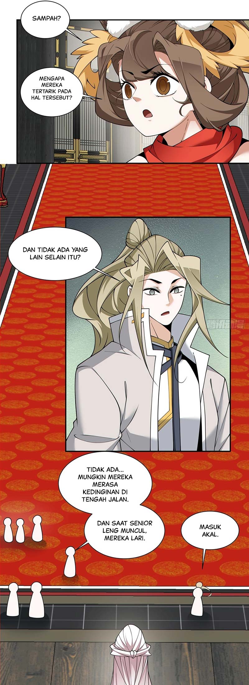 My Disciples Are All Big Villains Chapter 245 Bahasa Indonesia