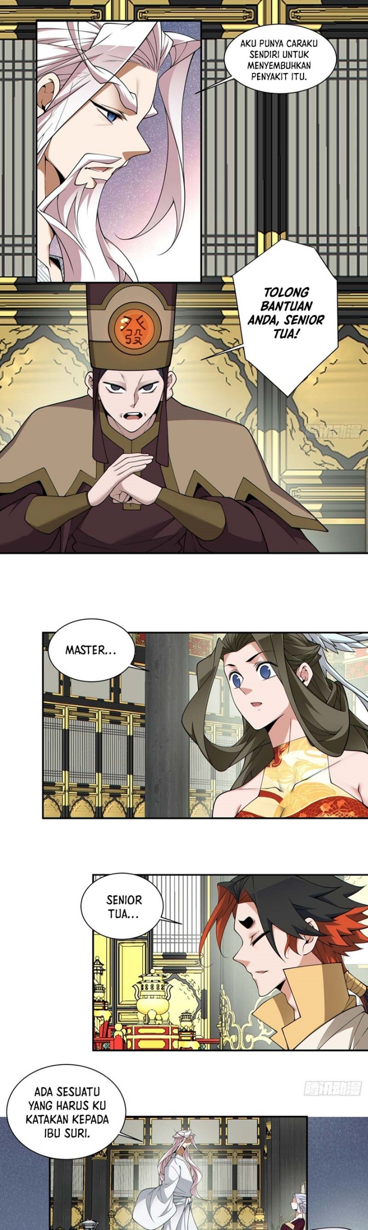 My Disciples Are All Big Villains Chapter 340 Bahasa Indonesia