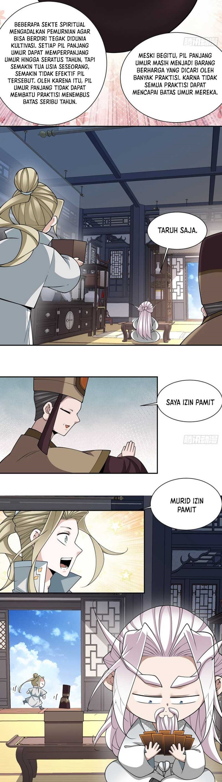 My Disciples Are All Big Villains Chapter 340 Bahasa Indonesia