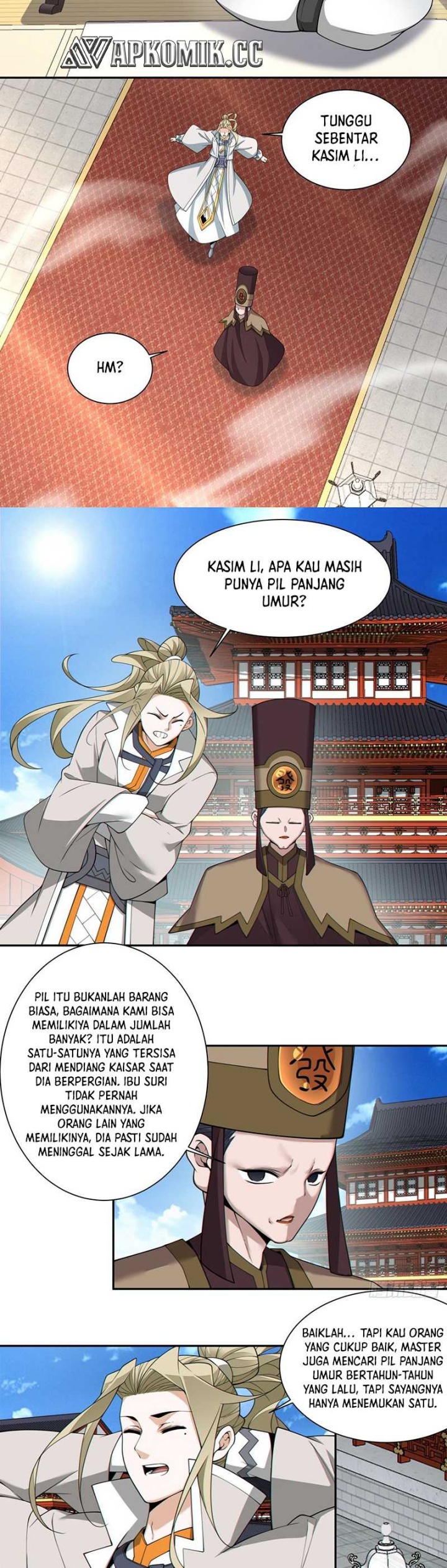 My Disciples Are All Big Villains Chapter 340 Bahasa Indonesia