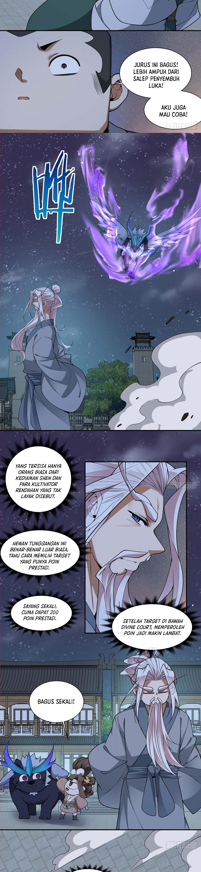 My Disciples Are All Big Villains Chapter 385 Bahasa Indonesia