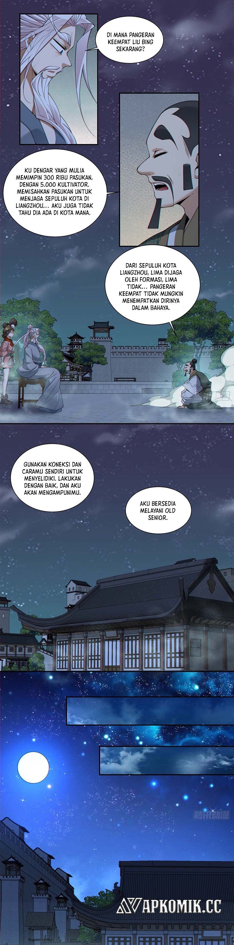 My Disciples Are All Big Villains Chapter 385 Bahasa Indonesia