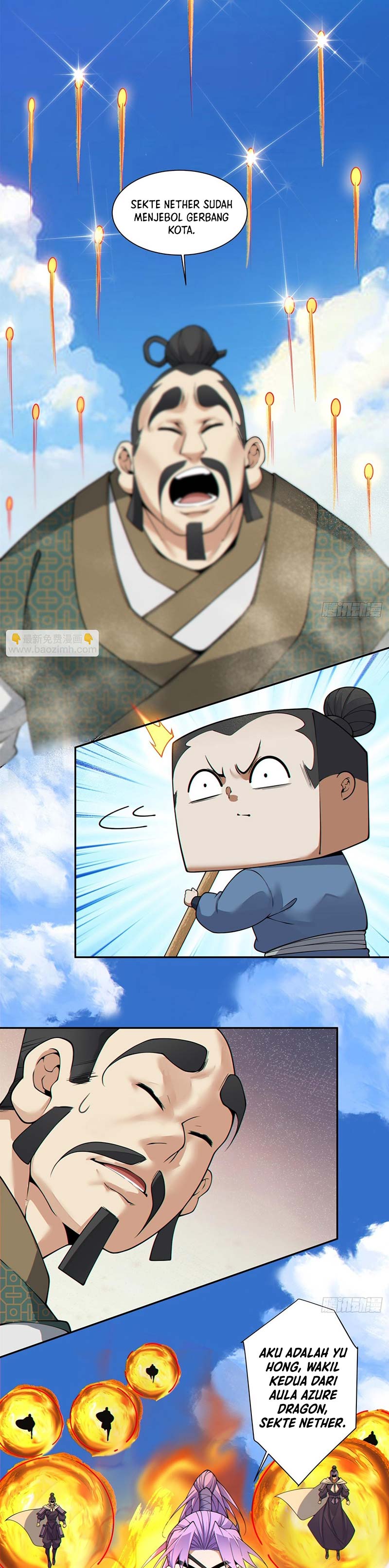 My Disciples Are All Big Villains Chapter 385 Bahasa Indonesia