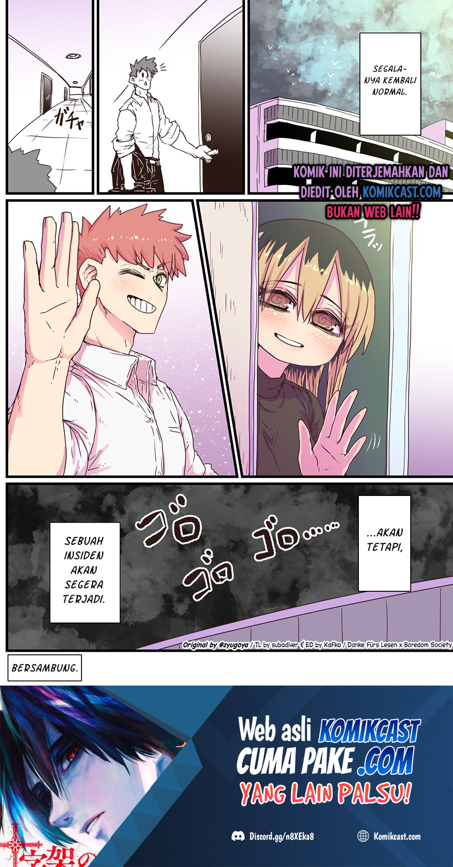 My Divorced Crybaby Neighbour Chapter 20 Bahasa Indonesia