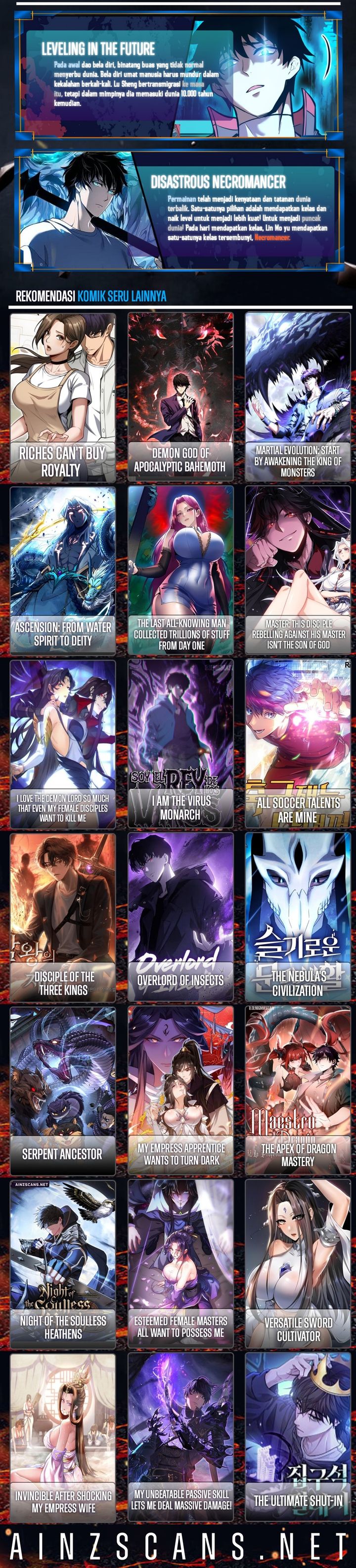 My Empress Disciple Is About to Turn Dark Chapter 53 Bahasa Indonesia