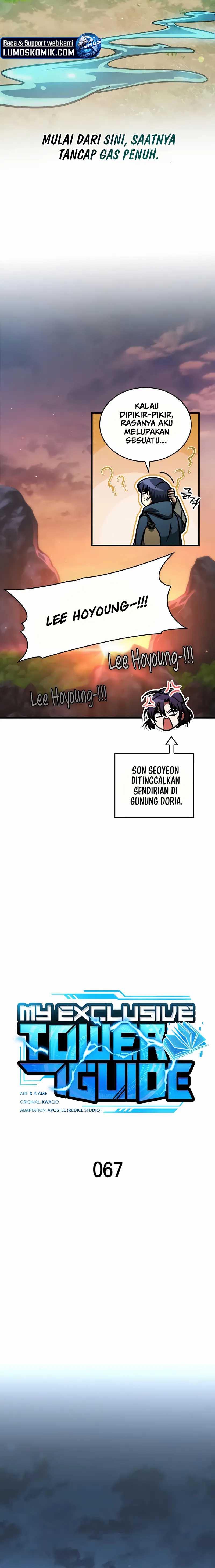 My Exclusive Tower Guide Chapter 67 Bahasa Indonesia