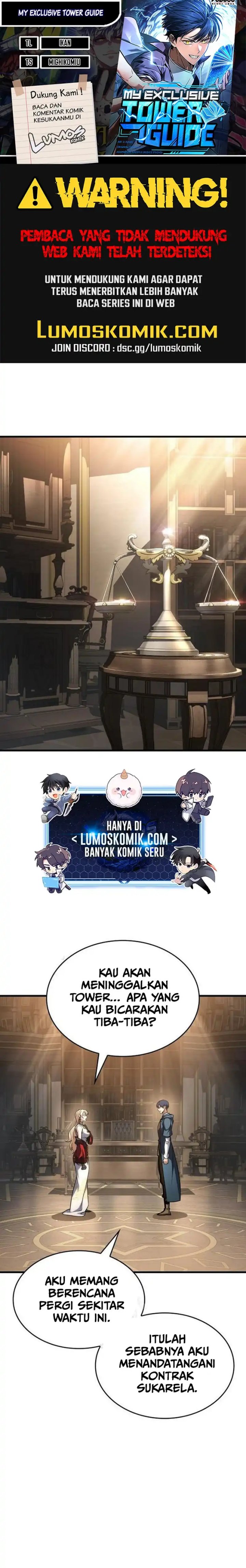 My Exclusive Tower Guide Chapter 95 Bahasa Indonesia