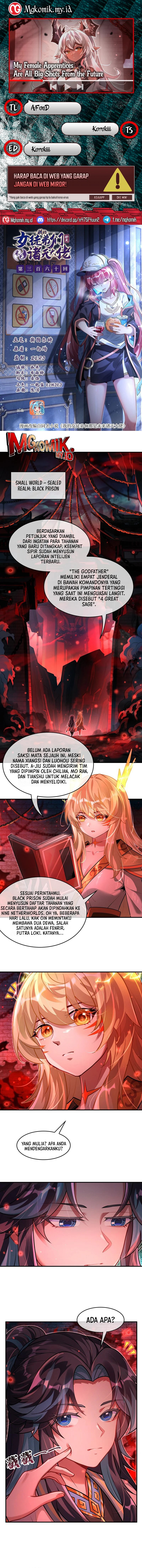 My Female Apprentices Are All Big Shots From the Future Chapter 360 Bahasa Indonesia
