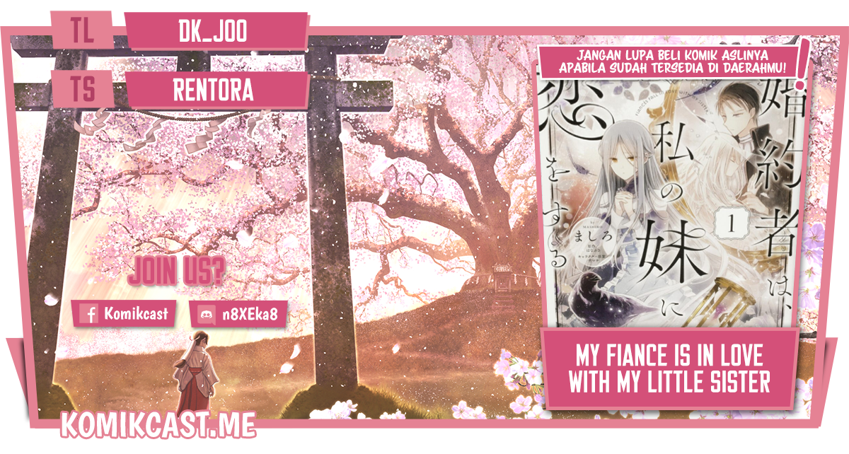 Konyakusha wa, Watashi no Imouto ni Koi o Suru Chapter 10.1 Bahasa Indonesia